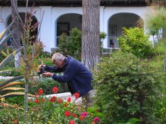 03-In the garden of the Hacienda La Ciénega